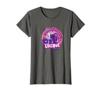 Disney Zombies 3 Seabrook High School Group Shot Camiseta, Mujer, Asfalto, S