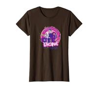 Disney Zombies 3 Seabrook High School Group Shot Camiseta, Mujer, Marrón, S