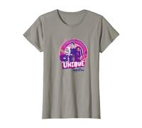 Disney Zombies 3 Seabrook High School Group Shot Camiseta, Mujer, Pizarra, S