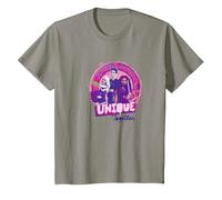 Disney Zombies 3 Seabrook High School Group Shot Camiseta, Niños, Pizarra, 8 años