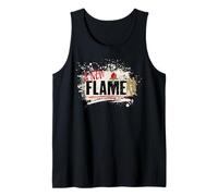 Disney Zombies 4 Nova & Victor A New Flame Silhouette Camiseta sin Mangas