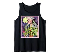 Disney ZOMBIES Addison "Over the Moon for You" Pop Art Style Camiseta sin Mangas