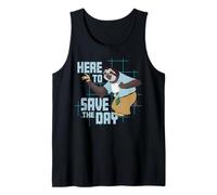 Disney Zootopia 2 Flash Sloth "Here to Save the Day" Funny Camiseta sin Mangas