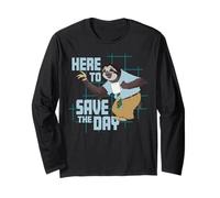 Disney Zootopia 2 Flash Sloth "Here to Save the Day" Funny Manga Larga