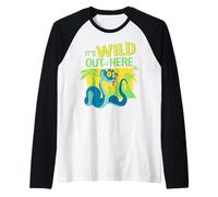 Disney Zootopia 2 Gary De'Snake It's Wild out Here Funny Camiseta Manga Raglan