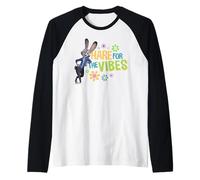 Disney Zootopia 2 Judy Hopps Hare for The Vibes Funny Camiseta Manga Raglan