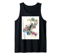 Disney Zootopia 2 Multi-Character Chase Official Poster Art Camiseta sin Mangas