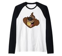 Disney Zootopia 2 Nibbles Beaver Big Face Halloween Costume Camiseta Manga Raglan