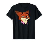 Disney Zootopia 2 Nick Wilde Big Face Halloween Costume Camiseta