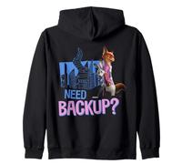 Disney Zootopia 2 Nick Wilde & Judy Hopps "Need Backup?" Sudadera con Capucha