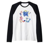 Disney Zootopia 2 Pastel Party Animals Music & Dance Concert Camiseta Manga Raglan