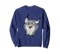 Disney Zootopia 2 Pawbert Lynx Big Face Halloween Costume Sudadera