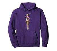 Disney Zootropolis 2 Gazelle Burning Mammal Festival Concert Sudadera con Capucha, Unisex para adultos, Morado, L