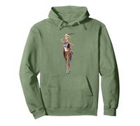 Disney Zootropolis 2 Gazelle Burning Mammal Festival Concert Sudadera con Capucha, Unisex para adultos, Verde salvia, XXL