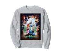 Disney Zootropolis 2 Nick Judy & Gary Surrounded Poster Art Sudadera, Unisex para adultos, Gris Jaspeado, S