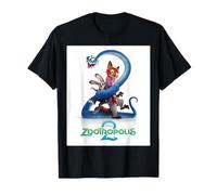 Disney Zootropolis 2 Teaser Poster Art with Nick Judy & Gary Camiseta