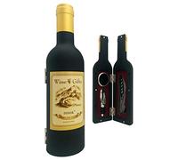 DISOK - Lote de 24 Sets de 3 Piezas Botella de Vino en caja de regalo - Regalos originales Hombres bodas