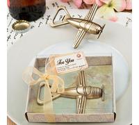 DISOK Lote de 30 Abrebotellas Bon Voyage en Caja de Regalo - Detalles Bodas Abridores Abrebotellas