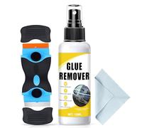 Disolvente Pegamento, Quita Pegamento Adhesivo, Removedor de Pegamentos, se Disuelve Rápidamente y es Adecuado Para Eliminar Residuos de Diversas Superficies, 120ml (A)