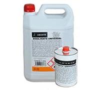 Disolvente Universal. diluye pinturas sinteticas, barnices, imprimaciones, tambien sirve para limpieza de herramientas. (1 L.)