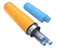 DISONCARE 60H Smart Nevera Portatil Insulina Viaje Temp-Display,Estuche Isotermica Medicamentos para Diabetes,Enfriamiento con 2 Enfriadory y QR Alerta MéDica(Verde)