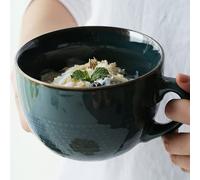 Disoza Taza Grande de Cerámica 700ml - Taza de Café XXL Con Asa Para Sopa, Cereal y Más - Tazón de Porcelana Jumbo