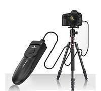 Disparador de cámara SLR, disparador remoto RM-VPR1 SLR con luz LED para cámara A7 A7R A7RII HX300