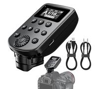 Disparador de flash inalámbrico compatible con Godox 2.4G Wireless X System y Flashpoint R2 Radio Remote System, 32 canales, 5 grupos, 99 identificaciones seleccionables para Canon, Sony, Nikon, para