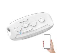 Disparador inalámbrico para cámara selfie - Control de disparador de vídeo | Carga USB inteligente para teléfonos móviles, alcance de 10 a 15 m, para Tik-Tok E-Book para iOS