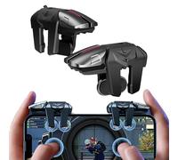 Disparador para mando de juego móvil - Pack de 2 joysticks sensibles para juegos móviles | Disparador de juegos Plug and Play para smartphones, compatible con amantes de los juegos, controladores de