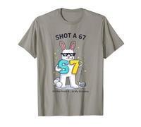 Disparo 67 Conejo de Pascua Golfing Joke Pascua Humor Golfistas Camiseta