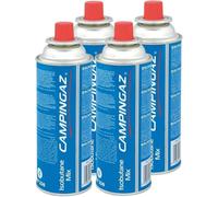 DISPAU Campingaz Cartuchos de Gas de válvula CP 250, Mezcla de isobutano | Gas Isobutano para Hornillos y Cocinas Portátiles | Combustible Outdoor Seguro y Fácil de Usar (4, Sólido)