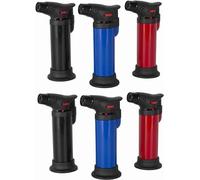 DISPAU Pack de 1 Soplete Butano Multiuso para Cocina, Camping y Manualidades, Mini Quemador de Gas