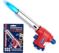 DISPAU presenta Soplete SM de cocina de gas, 1300°, lámpara de soldadura, antorcha multifunción, encendido rápido y seguro para cartucho de gas butano, ideal, pandeo (CABEZAL SOPLETE SM)