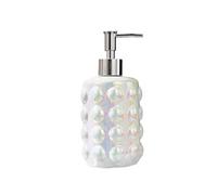 Dispensación Dispensador de jabón líquido for Manos, Cocina cerámica, 350ml, decoración del hogar, Apariencia Burbuja Decoración para Cocina(Colorful)