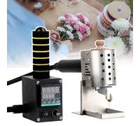 Dispensador Adhesivo Termofusible, Aplicador Manual De Pegamento Termofusible, Temperatura Ajustable (50-300 °C) + Bidones Opcionales De 50 Ml/150 Ml, Para Una Aplicación Uniforme 50ml-0.8cm