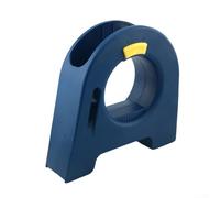 Dispensador aplicador de cinta de pintura de pared con sello de rodillo de plástico borde dentado y mecanismo de freno de dedo trasero (1 unidad)