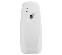 Dispensador automático de aerosol blanco, pulverizador de fragancia ambientador para baño de hotel, funcionamiento manos libres con temporizador ajustable, diseño de plástico PP