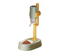 Dispensador automático de agua para gatos - Botella antigoteo | Dispensador de agua de pie para mascotas de 750 ml - Para animales domésticos pequeños, hámster, ardilla, conejo, erizo y