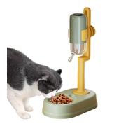 Dispensador Automático De Agua Para Gatos | Con Botella De Altura Regulable - 750ml Dispensador De Agua En Cuenco Para Mascotas De Pie Con Altura Ajustable - Para Pequeños Animales Hámster Ardilla Con