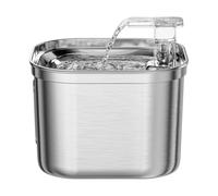 Dispensador automático de agua para gatos pequeños, fuente de agua de 2,20 L, fuente de agua para filtraciones, cuenco de riego, dispensador automático para mascotas