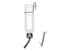 Dispensador automático de agua para hámsteres para colgar en jaulas, cuenco de riego para mascotas pequeñas, botella de agua para conejos