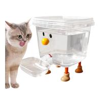 Dispensador automático de Agua para Mascotas - Cat Auto Drinking Fountain with Smile Face - Kitten Fountain Water Dispenser | for Bedroom Office Indoor Living Room Vacation Balcony