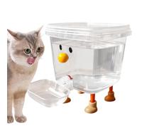 Dispensador automático de agua para mascotas - Smile Face 2,5 L | de cachorros de dibujos animados con fuente automática para perros | Filtrada por circulación eléctrica silenciosa