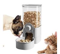 Dispensador automático de alimentación para mascotas: dispensador automático de alimentos para gatos, dispensador de comida para perros | Dispensador de agua | Alimentos secos colgando, gran capacidad