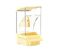 Dispensador automático de alimentos, comedero para pájaros, contenedor de alimentos con tecnología de separación, accesorios para jaula de cacatúas