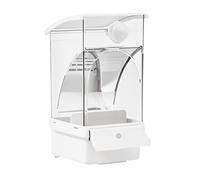 Dispensador automático de alimentos, comedero para pájaros, contenedor de alimentos con tecnología de separación, accesorios para jaula de cacatúas