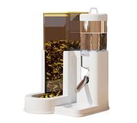 Dispensador automático de alimentos de agua fácil de limpiar para hámsters apto para lavavajillas para una limpieza profunda durabilidad higiénica dispensador de alimentos a prueba de fugas