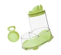 Dispensador automático de alimentos para hámsteres, gran capacidad de almacenamiento, piezas extraíbles para limpieza rápida y alimentación automática de mascotas para hámsteres