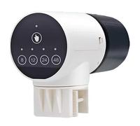 Dispensador automático de alimentos para peces, dispensador automático de alimentos para peces, dispensador de depósito de alimentación de precisión - Alimentador automático de 3 velocidades